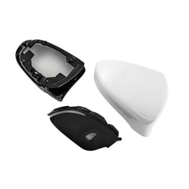 Imagem de Compatível com LEXUS ES350 2013-2018/GS350 2013-2019/1S350 2014-2018. 1 par de capas de acabamento para espelhos retrovisores laterais de carro em ABS.(White Right)