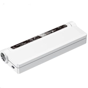 Imagem de Máquina seladora a vácuo para alimentos, sucção forte de 75KPA, modos úmido/seco, 20 sacos de vedação a vácuo para alimentos, temporizador de contagem regressiva digital, compacto e leve, com kits