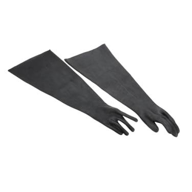 Imagem de Garosa Luvas de Jato de Areia, Luvas de Látex Resistentes para Segurança Industrial Com Conforto de Uso Prolongado, Ideais para Máquinas de Jato de Areia e Manuseio de Produtos Químicos