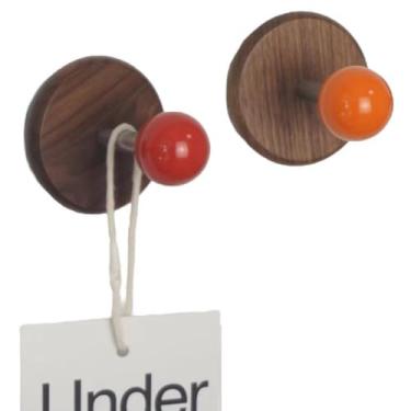 Imagem de 2 ganchos magnéticos coloridos, ganchos magnéticos resistentes, ganchos magnéticos fortes de neodímio, cabide magnético para geladeira, porta de metal, armário para pendurar toalha, casaco, bolsa