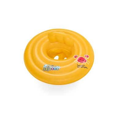 Imagem de Swim Safe ABC WonderSplash Barco inflável redondo para bebês com 3 argolas