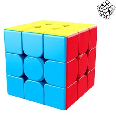 Imagem de Cubo Mágico Profissional 3x3x3 Moyu Meilong Stickerless