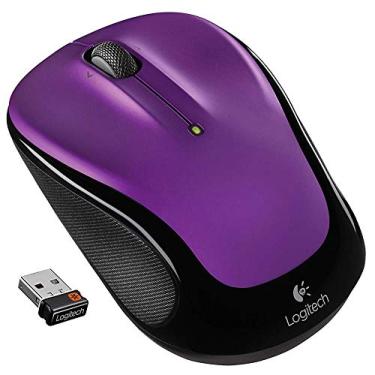 Imagem de Mouse sem fio Logitech M325 com rolagem projetada para web