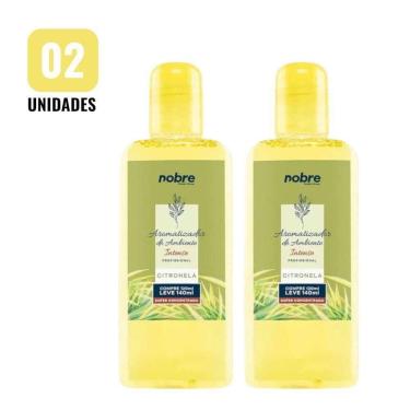 Imagem de Kit 2 Aromatizantes De Ambiente 140ml Nobre - Citronela Super Concentrado, Perfume Duradouro