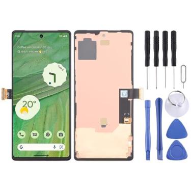 Imagem de Hiregolish Peças de reparo de tela de celular, para Google Pixel 7 GVU6C GQML3 GO3Z5 OLED digitalizador de tela LCD conjunto completo com moldura, conjunto de substituição de tela com kits de reparo