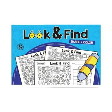 Imagem de Livro De Colorir E Atividades Para Crianças: Aprimore a Percepção Visu