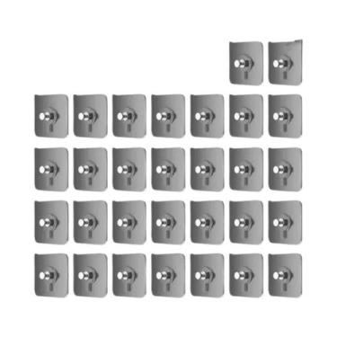 Imagem de Ganchos Adesivos Transparentes De Alta Resistência Para Pendurar Quadr