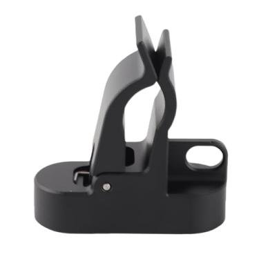 Imagem de Braçadeira magnética de suporte de liga de alumínio forte para 30 60 anéis, acessórios de carrinho de golfe para entusiastas de jogadores de golfe (preto)