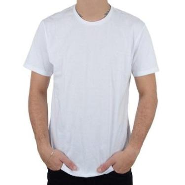 Imagem de Camiseta Masculina Ogochi MC Essencial Slim Branca - 0065-Masculino