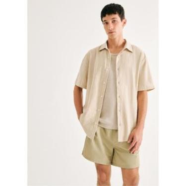 Imagem de Camisa Masculina Manga Curta Em Algodão-Masculino