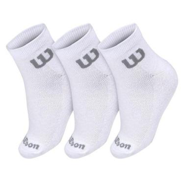 Imagem de Meia Wilson B346804 39 ao 44 - Pack com 03 Pares Branco