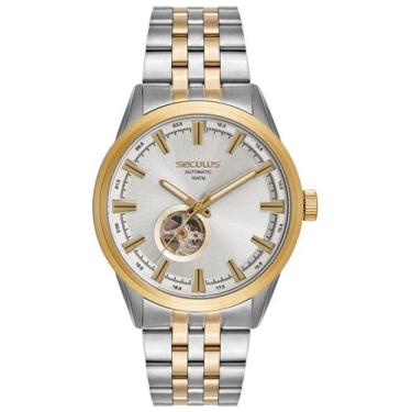 Imagem de Relógio Seculus Automático 44329GPSVBA2 Bicolor