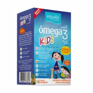 Imagem de Ômega 3 Pro Kids Oil  Concentrado Epa E Dha Equaliv 30 caps, Laranja c