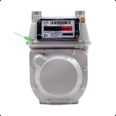 Imagem de Medidor Gás G1.6 GLP Controle Consumo Econômico Preciso - LAO, Compatí