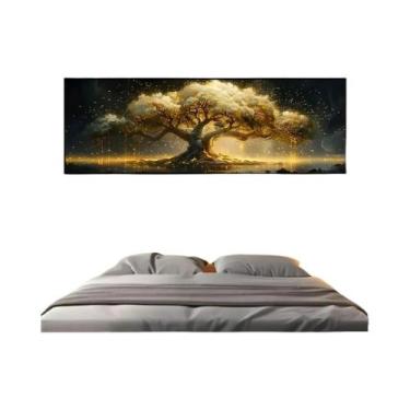 Imagem de Impressão Em Tela Extra Grande De Árvore Da Vida Abstrata Moderna, Art