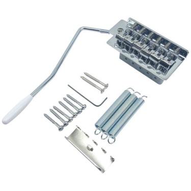 Imagem de Ponte guitarra tremolo vintage completa cromada MXP 610CR