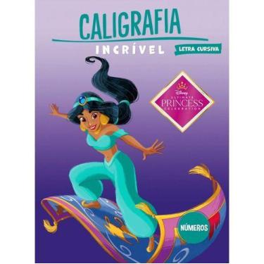 Imagem de Caligrafia incrível princesas disney - cursiva primeiras palavras - RI