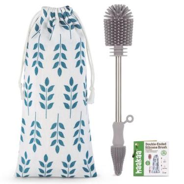 Imagem de Escova de limpeza Haakaa Silicone para bomba de mama de mamadeira