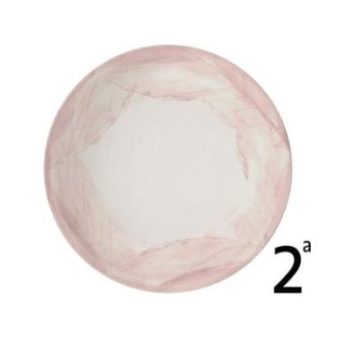 Imagem de Prato Fundo Porcelana 22cm Tramontina Rosé Resistente