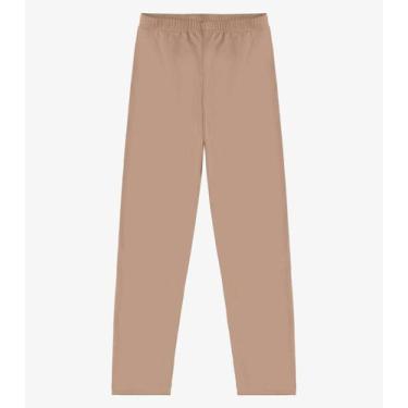 Imagem de Legging Malha Térmica Rovi Kids Marrom, 18, Marrom