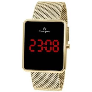 Imagem de Relógio Champion Led Retangular Mesh-Feminino