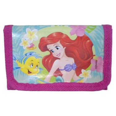 Imagem de Carteira sereia ariel 7x1.5x12cm - disney