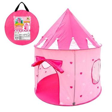 Imagem de Barraca Dobrável Castelinho Das Princesas Cabana Infantil 135 X 100 Cm