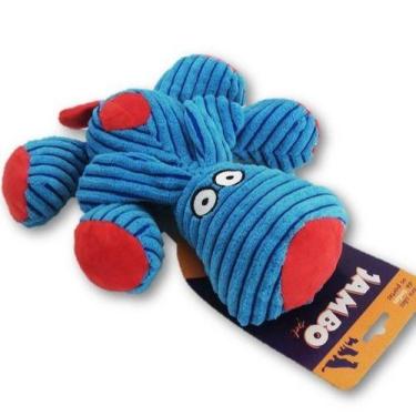 Imagem de Brinquedo Mordedor P/ Cachorros Todos Portes Sonoro - Jambo, azul