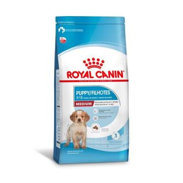 Imagem de Ração Seca Royal Canin Medium Puppy para Cães Filhotes de Porte Médio 