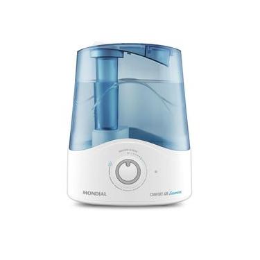 Imagem de Umidificador de Ar Comfort Air Essence UA-08 Mondial 5L Desligamento Automático Branco e Azul Bivolt