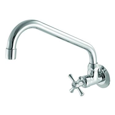 Imagem de Torneira Para Cozinha Parede Bica Móvel Tetra Meber