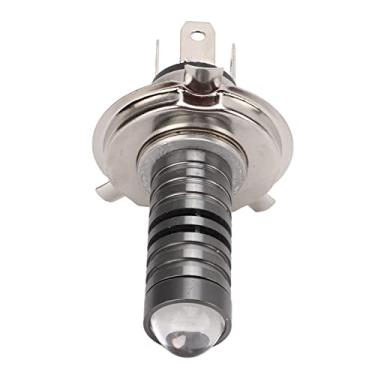 Imagem de Aramox Lâmpada de farol de LED universal para motocicleta com plugue H4 alto brilho IP68 à prova d'água (amarelo + branco)