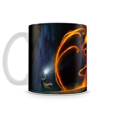 Imagem de Caneca Mágica senhor dos anéis Gandalf vs Balrog