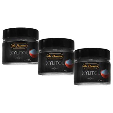 Imagem de Kit 3 Xylitol Super Premium Natural La Pianezza 130g