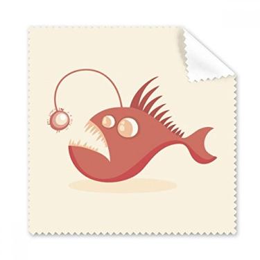 Imagem de Pano de limpeza com ilustração de peixe de desenho animado fofo, 5 peças