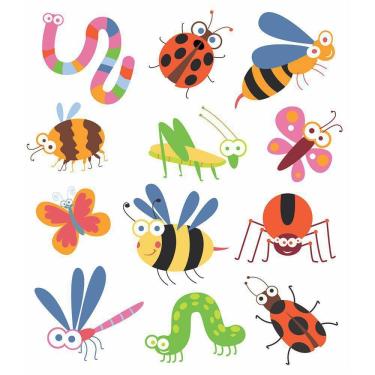 Imagem de Tatuagem Temporária Infantil - Vida De Insetos - Tatufun