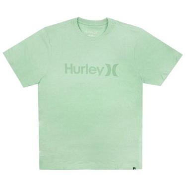 Imagem de Camiseta Hurley Silk Oeo Solid Mescla Menta