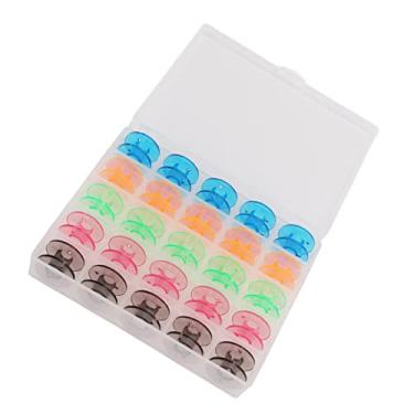Imagem de Bobinas para máquinas de costura, operação simples, longa vida útil, acabamento fino, resistentes, duráveis, bobinas de bordado para máquina de costura