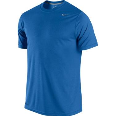 Imagem de Nike Camiseta masculina Legend Dri-Fit Poly manga curta gola redonda, Royal, Small