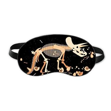 Imagem de Bones Bone Miniature Dinosaur Sleep Eye Shield Soft Night Blinfold Shade Cover