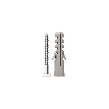 Imagem de Sforplast Parafuso Sextavado Soberba 1/4X55 + Bucha Nylon 10 Mm - 4 Peças