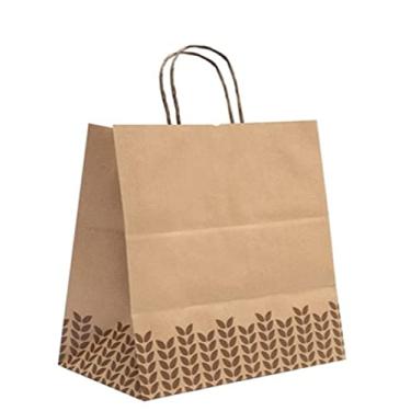 Imagem de Sacola Papel 30x30x18cm 2050 Trigo Kraft 150 unidades