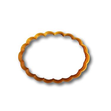 Imagem de Cortador de biscoito oval recortado, May Vary, 4 inches