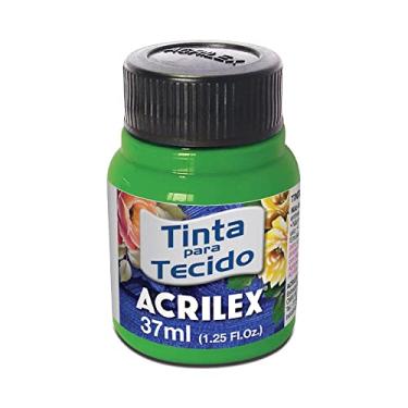 Imagem de Tinta Para Tecido Fluorescente, Acrilex, Verde, 37 ml