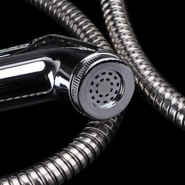 Imagem de Ducha Higiênica Para Banheiro Cozinha Cromado com Gatilho