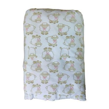 Imagem de Saia de Berço Algodão Doce Hug Baby Cor Rosa