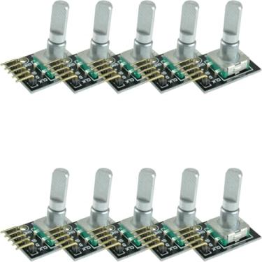 Imagem de Módulo Encoder Rotatório - Ky-040 - Para Arduino - 10 Peças