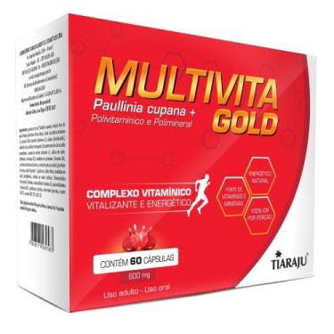 Imagem de Tiaraju Multivita Gold 60 Caps