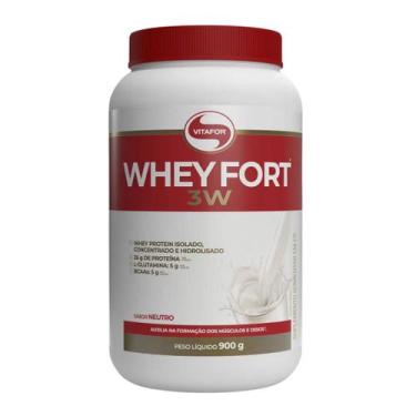 Imagem de Whey Protein Whey Fort Isolada E Concentrada 900G - Vitafor