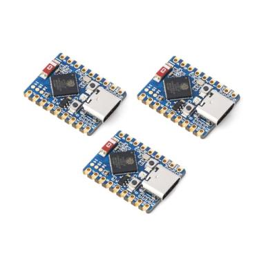 Imagem de Waveshare Mini placa de desenvolvimento ESP32-S3, baseada em ESP32-S3FH4R2, pinos GPIO multifuncionais integrados, processador dual-core, frequência de execução de 240 MHz, Wi-Fi de 2,4 GHz e